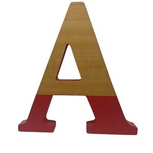 LETTER A WALL DECOR